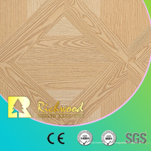 Revestimento de madeira gravado madeira AC4 do carvalho branco de 12.3mm do agregado familiar